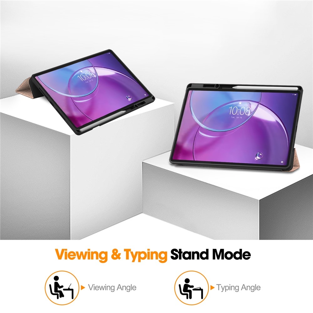 Cases chytré zavírací pouzdro na Lenovo Idea Tab Pro 13 2.Gen (TB-390FU) - růžovozlaté