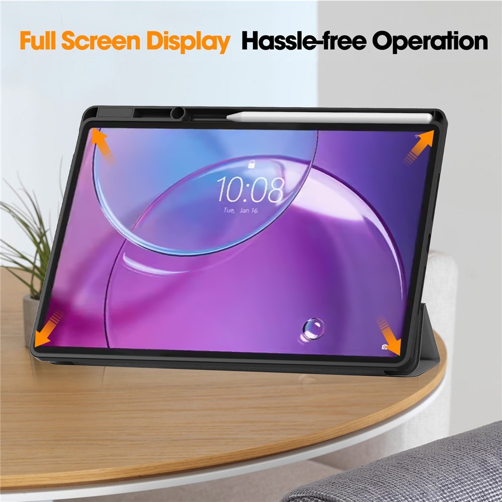 Cases chytré zavírací pouzdro na Lenovo Idea Tab Pro 13 2.Gen (TB-390FU) - šedé
