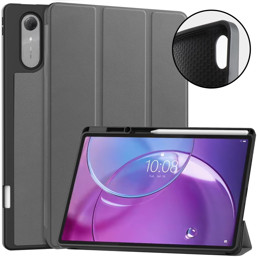 Cases chytré zavírací pouzdro na Lenovo Idea Tab Pro 13 2.Gen (TB-390FU) - šedé