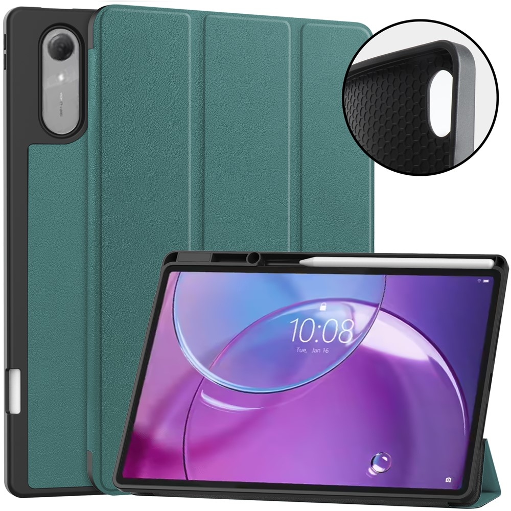 Cases chytré zavírací pouzdro na Lenovo Idea Tab Pro 13 2.Gen (TB-390FU) - zelené