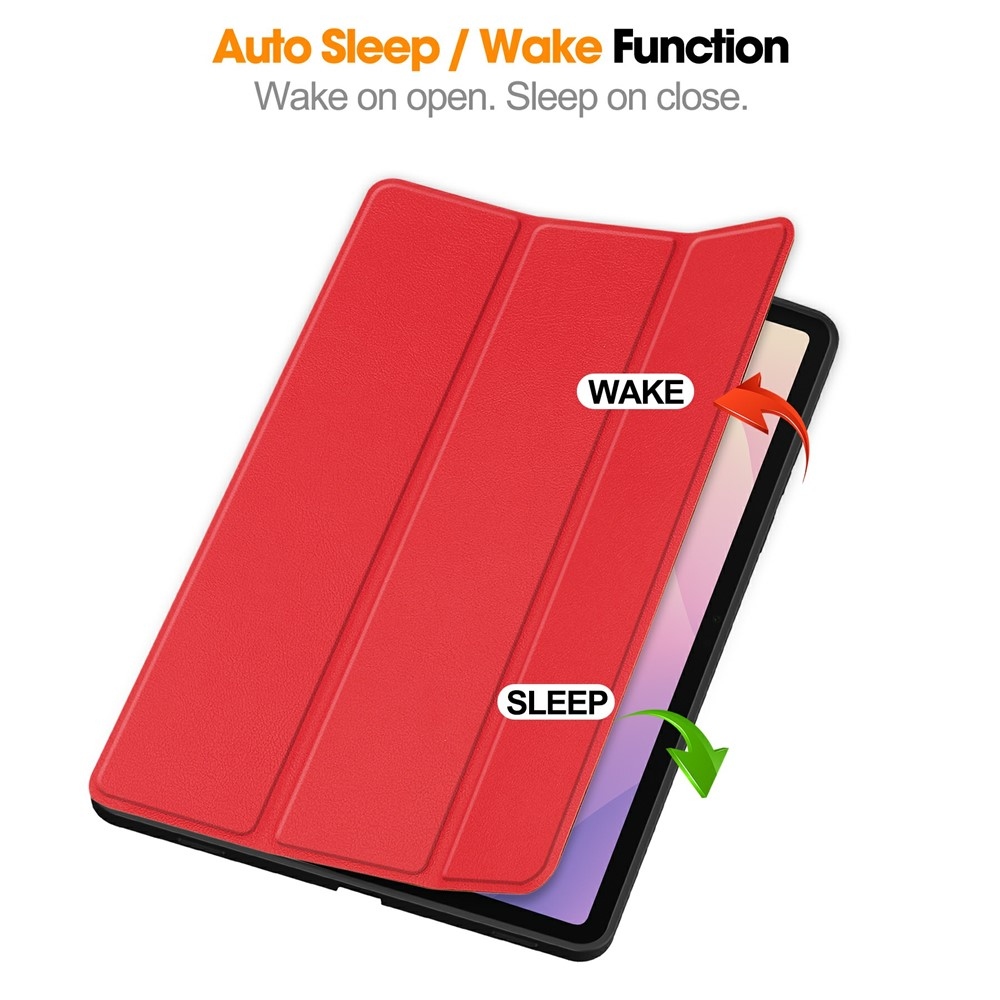 Cases chytré zavírací pouzdro na Samsung Galaxy Tab S11 - červené