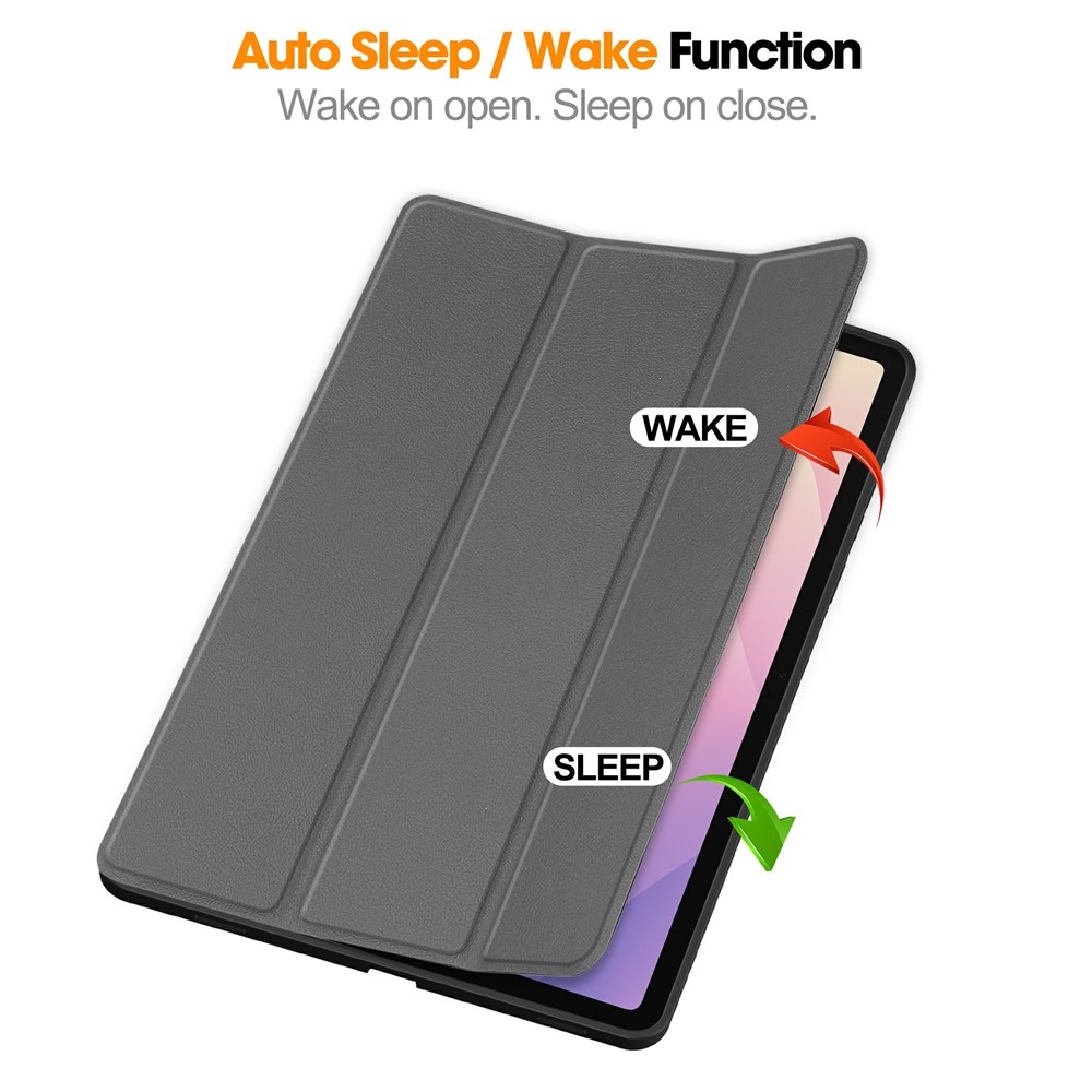 Cases chytré zavírací pouzdro na Samsung Galaxy Tab S11 - šedé