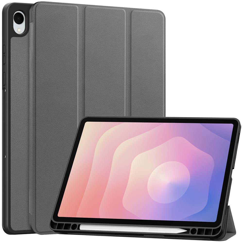 Cases chytré zavírací pouzdro na Samsung Galaxy Tab S11 - šedé