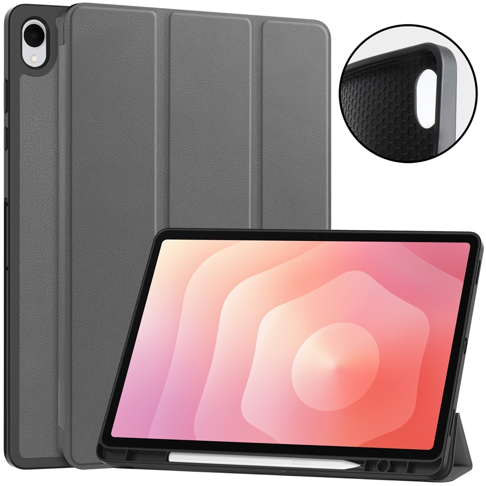 Cases chytré zavírací pouzdro na Samsung Galaxy Tab S12+ - šedé