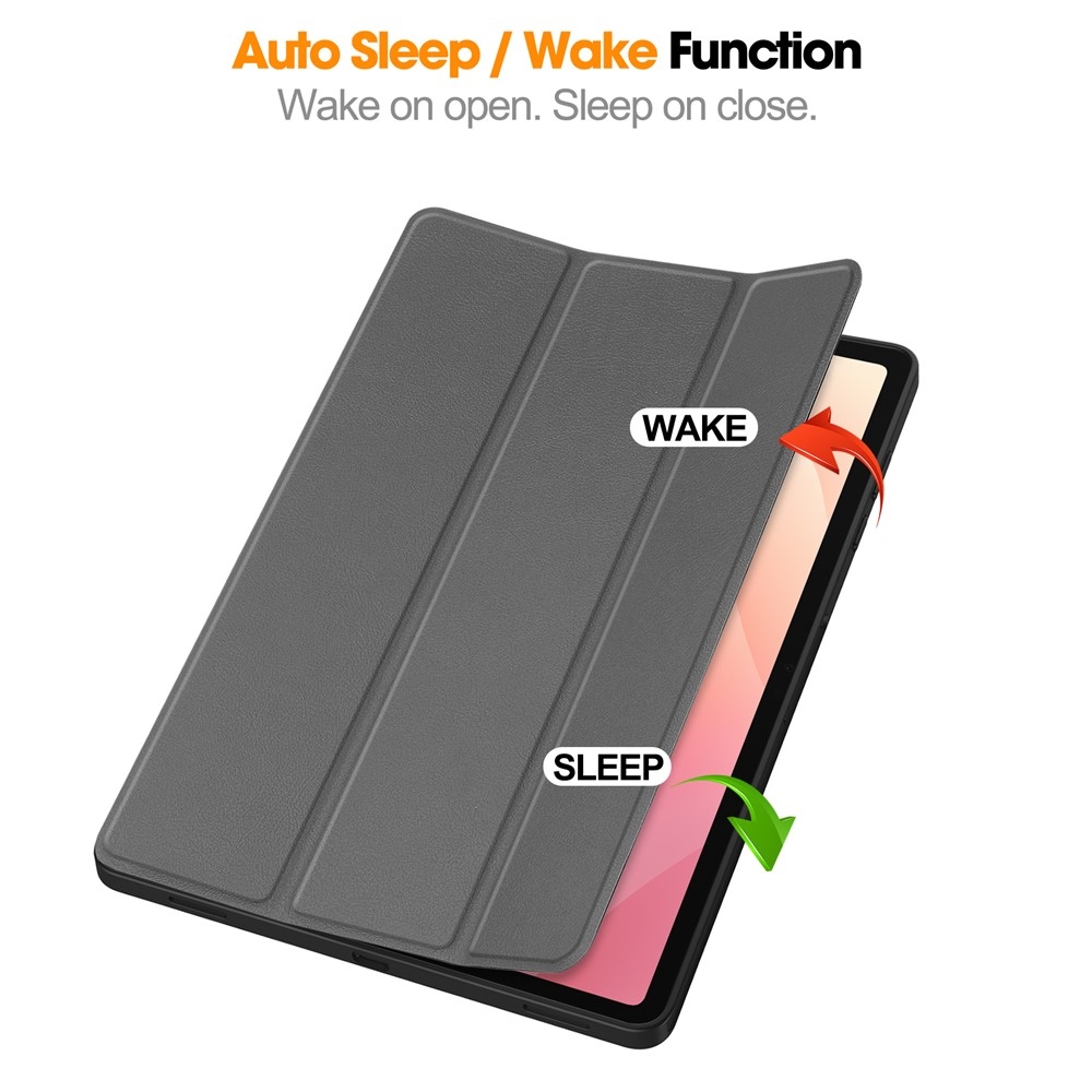Cases chytré zavírací pouzdro na Samsung Galaxy Tab S12+ - šedé