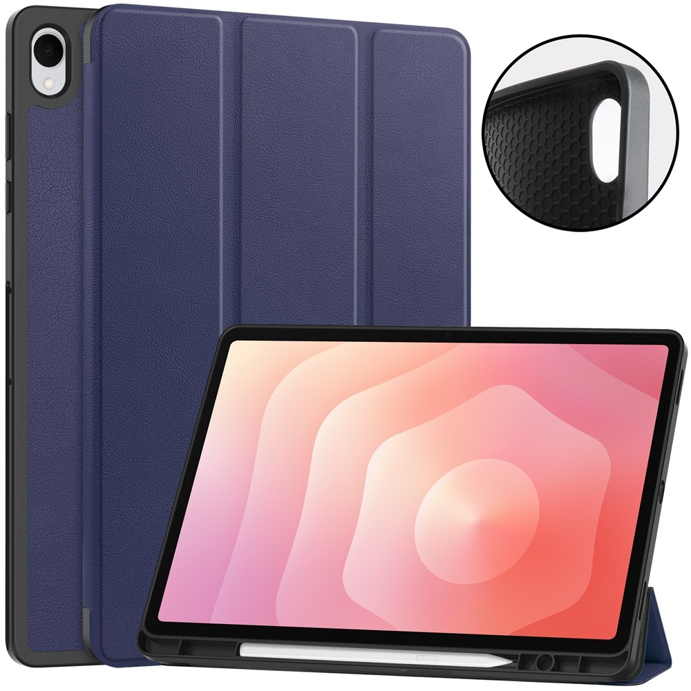 Cases chytré zavírací pouzdro na Samsung Galaxy Tab S12+ - tmavěmodré