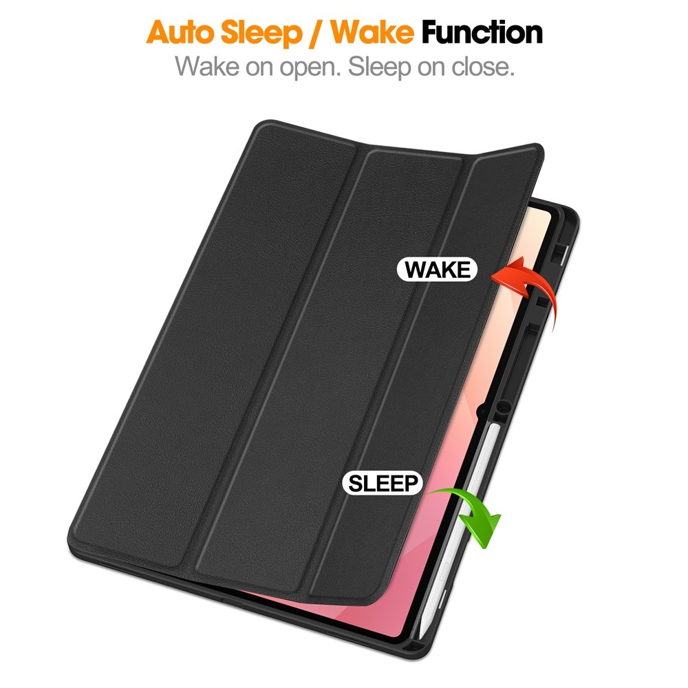 Cases chytré zavírací pouzdro na Samsung Galaxy Tab S12 Ultra - černé