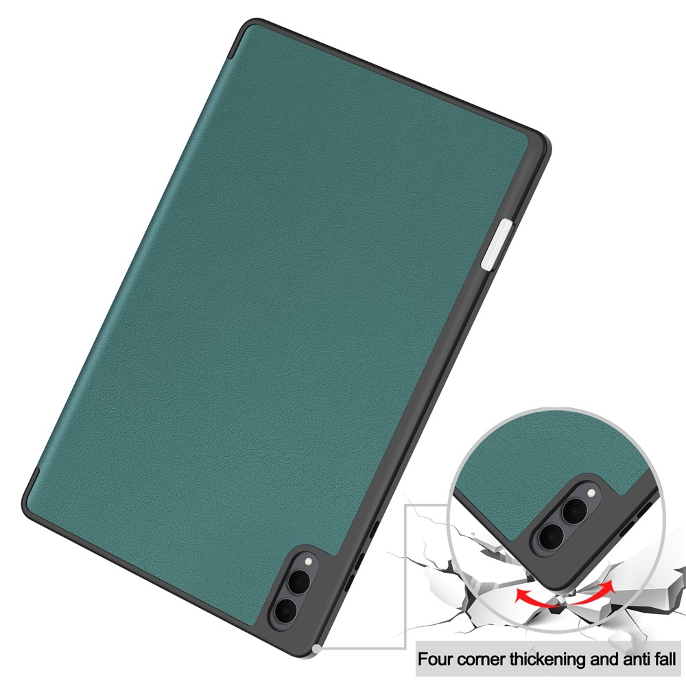 Cases chytré zavírací pouzdro na Samsung Galaxy Tab S12 Ultra - zelené