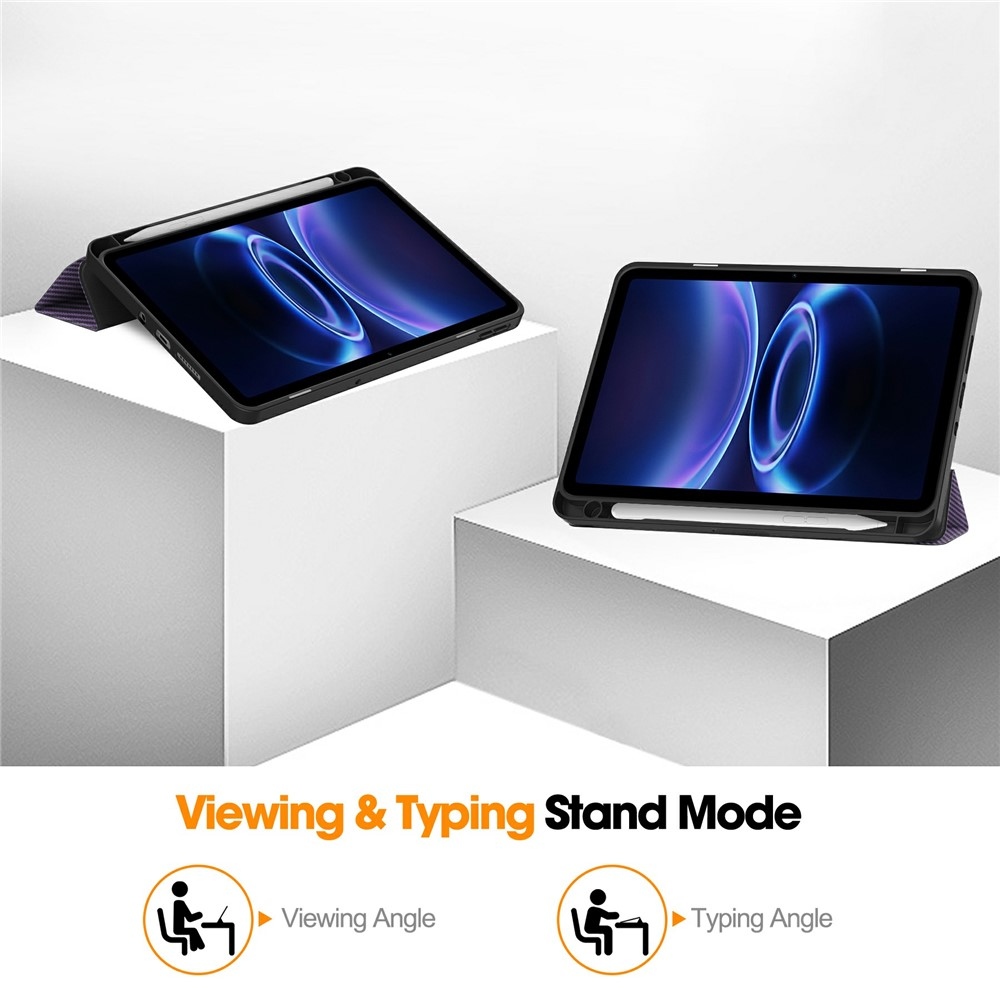 Cases chytré zavírací pouzdro na Xiaomi Redmi Pad 2 9.7 - fialové
