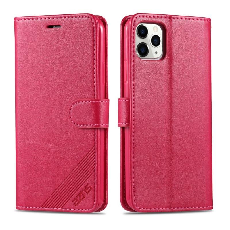 Cases PU kožené peněženkové pouzdro pro mobilní telefon iPhone 12 Pro/12 - rose