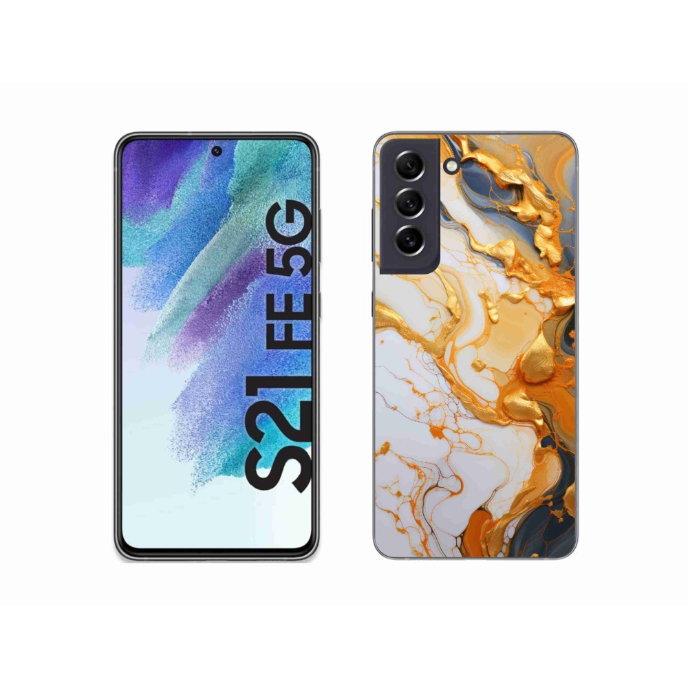 Gelový kryt mmCase na Samsung Galaxy S21 FE 5G - abstraktní motiv 6
