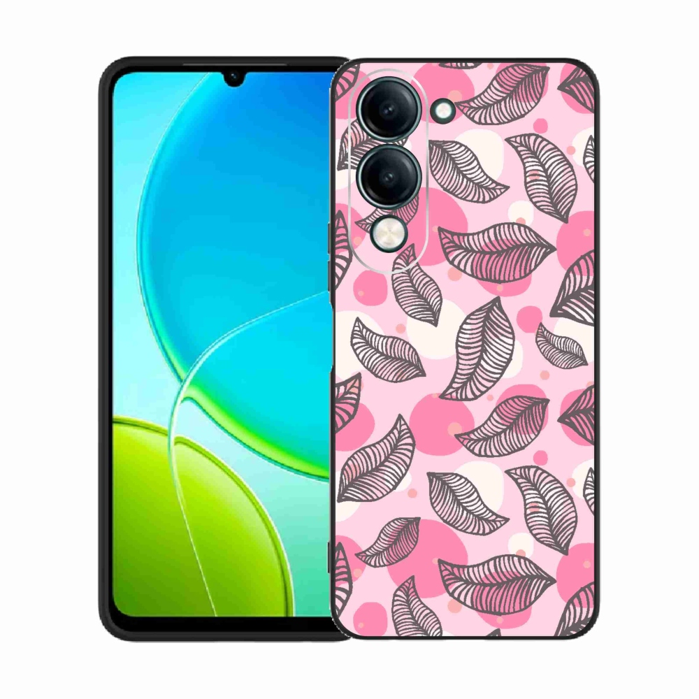 Gelový kryt mmCase na Vivo Y29s 5G - kreslené padající listy