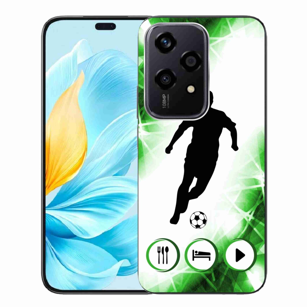 Gelový kryt mmCase na Honor 200 Lite 5G - fotbalista