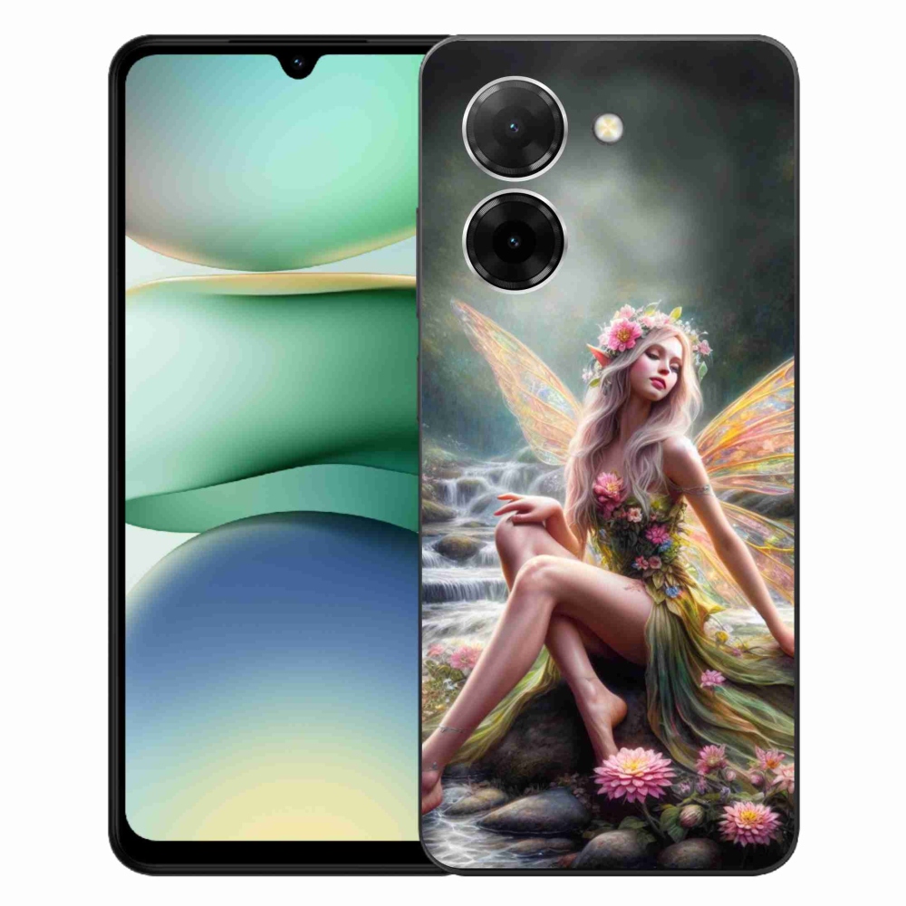 Gelový kryt mmCase na Xiaomi Redmi A5 (171.7x77.8x8.3mm) - motýlí žena 1