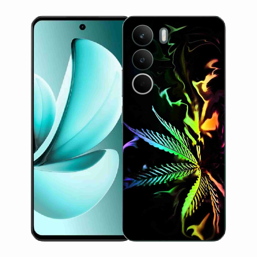 Gelový kryt mmCase na Realme C71 - konopí 2