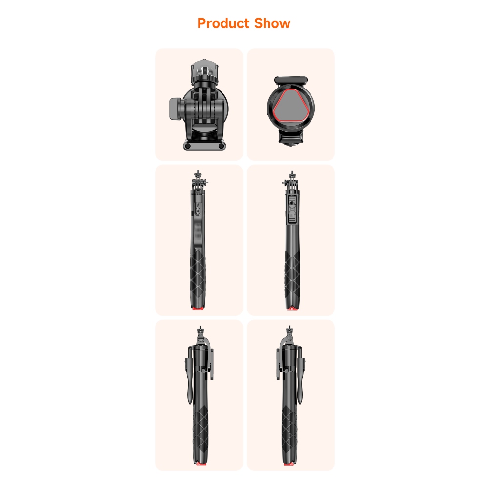 Teleskopická selfie tyč L16-TT se stativem 1,8 m s dálkovým ovládáním