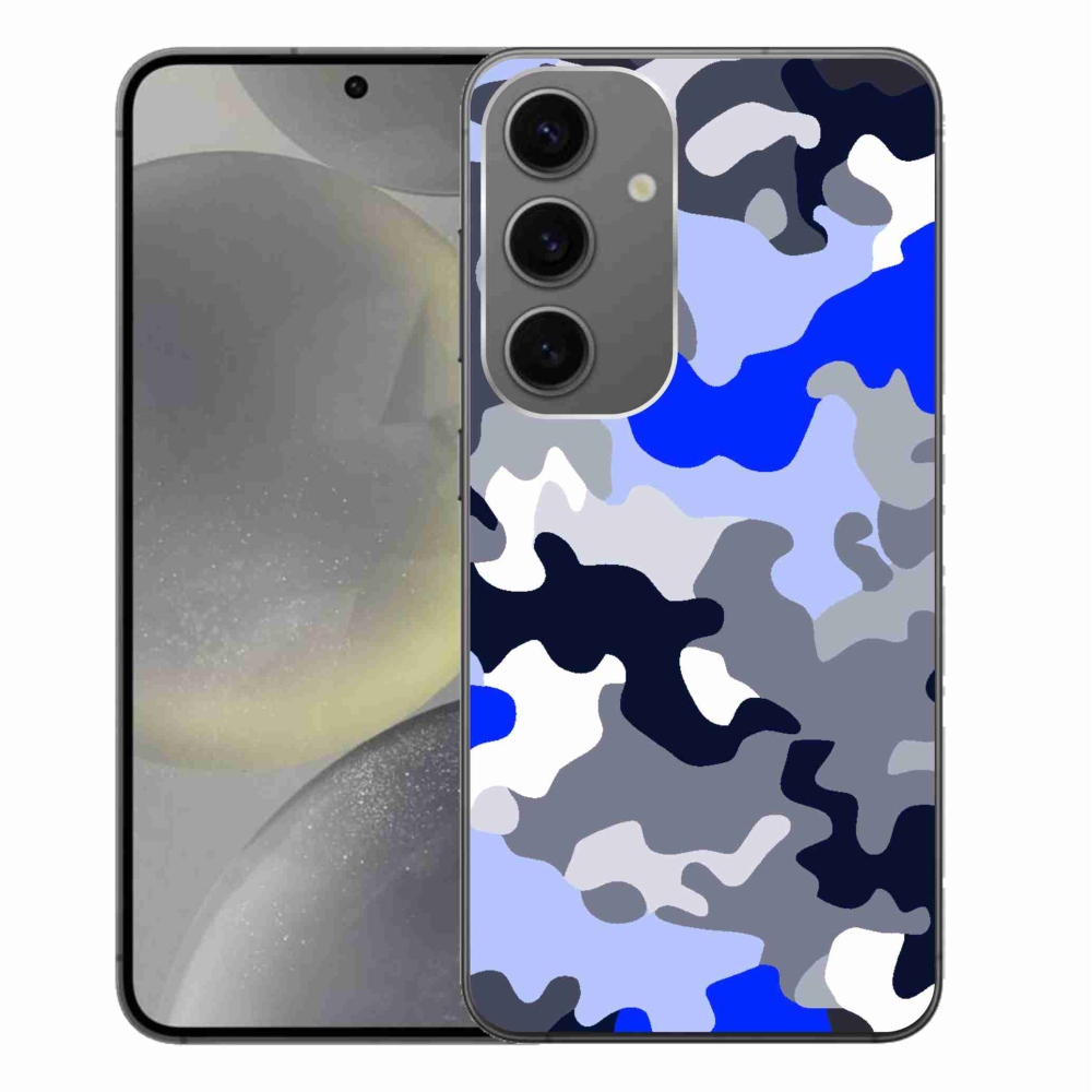 Gelový kryt mmCase na Samsung Galaxy S24+ - maskáčový vzor 8