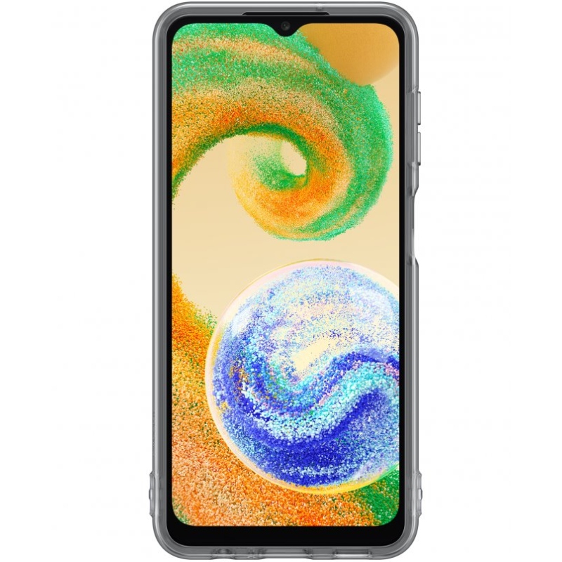 EF-QA047TBE Samsung Soft Clear Kryt pro Galaxy A04s Black