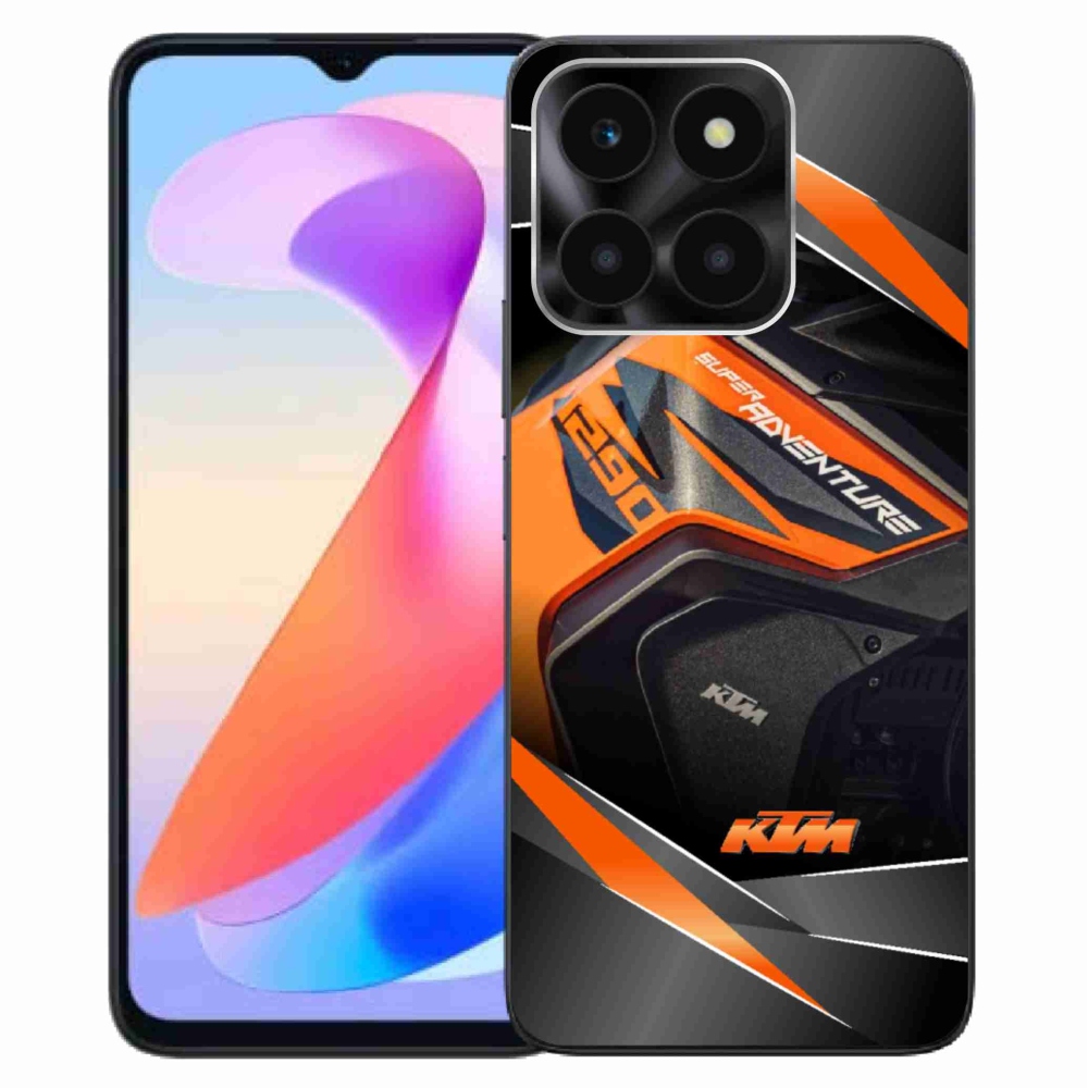 Gelový kryt mmCase na Honor X6a - motorka ktm