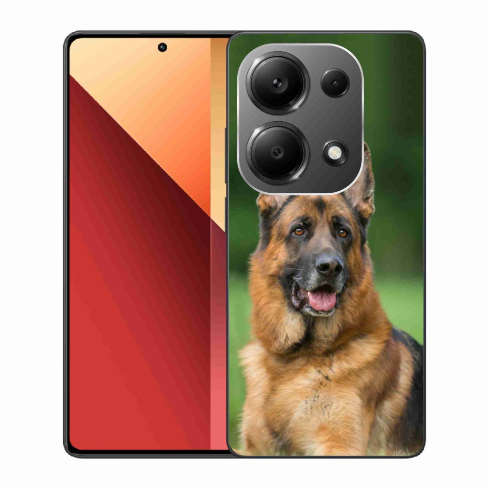 Gelový kryt mmCase na Xiaomi Redmi Note 13 Pro 4G/Poco M6 Pro - německý ovčák