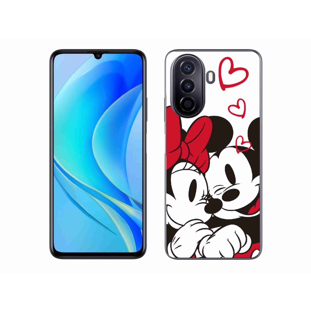 Gelový kryt mmCase na Huawei Nova Y70 - minnie a mickey