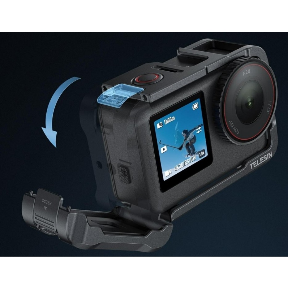 TELESIN hliníkový ochranný rám pro DJI Osmo Action 6