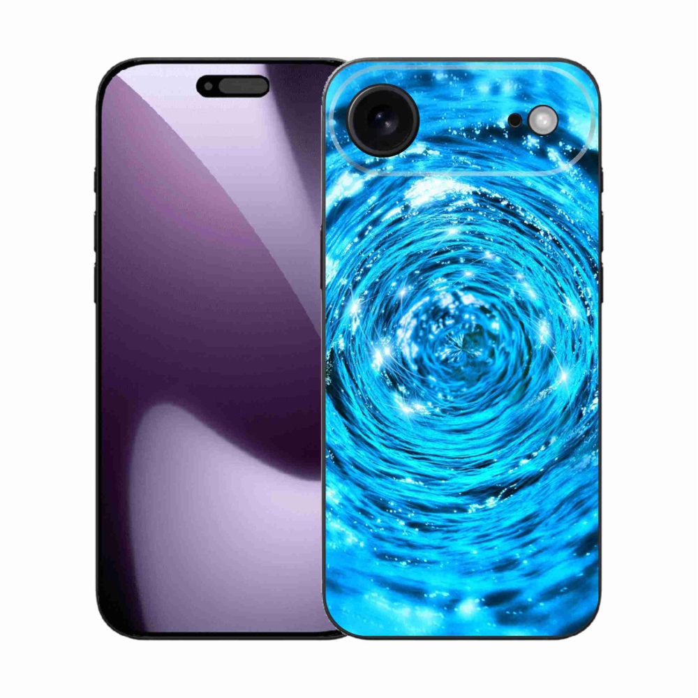 Gelový kryt mmCase na iPhone 17 Air - vodní vír