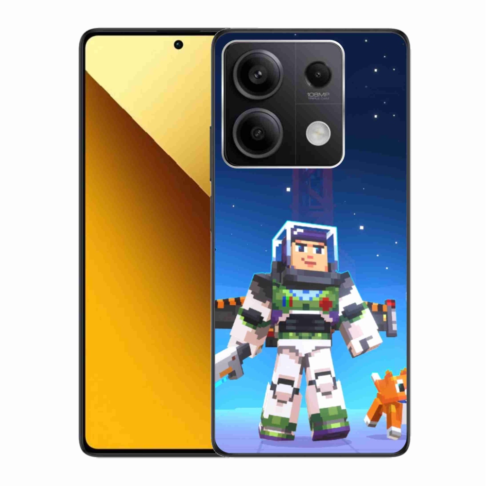 Gelový kryt mmCase na Xiaomi Redmi Note 13 5G - minecraft 2