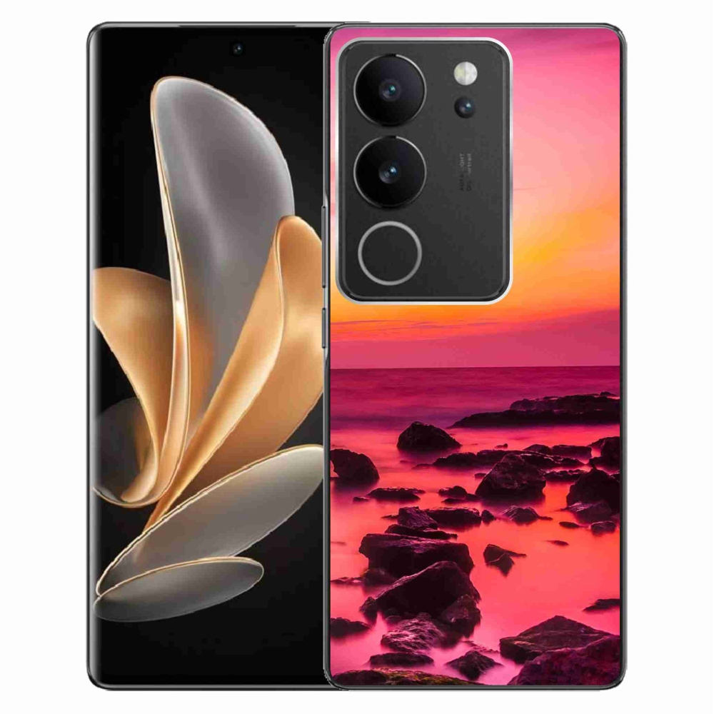 Gelový kryt mmCase na Vivo V29 5G - moře a záře