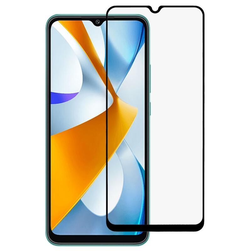 Celoplošné tvrzené sklo (lepidlo pouze na hranách) na mobil Xiaomi Poco C40