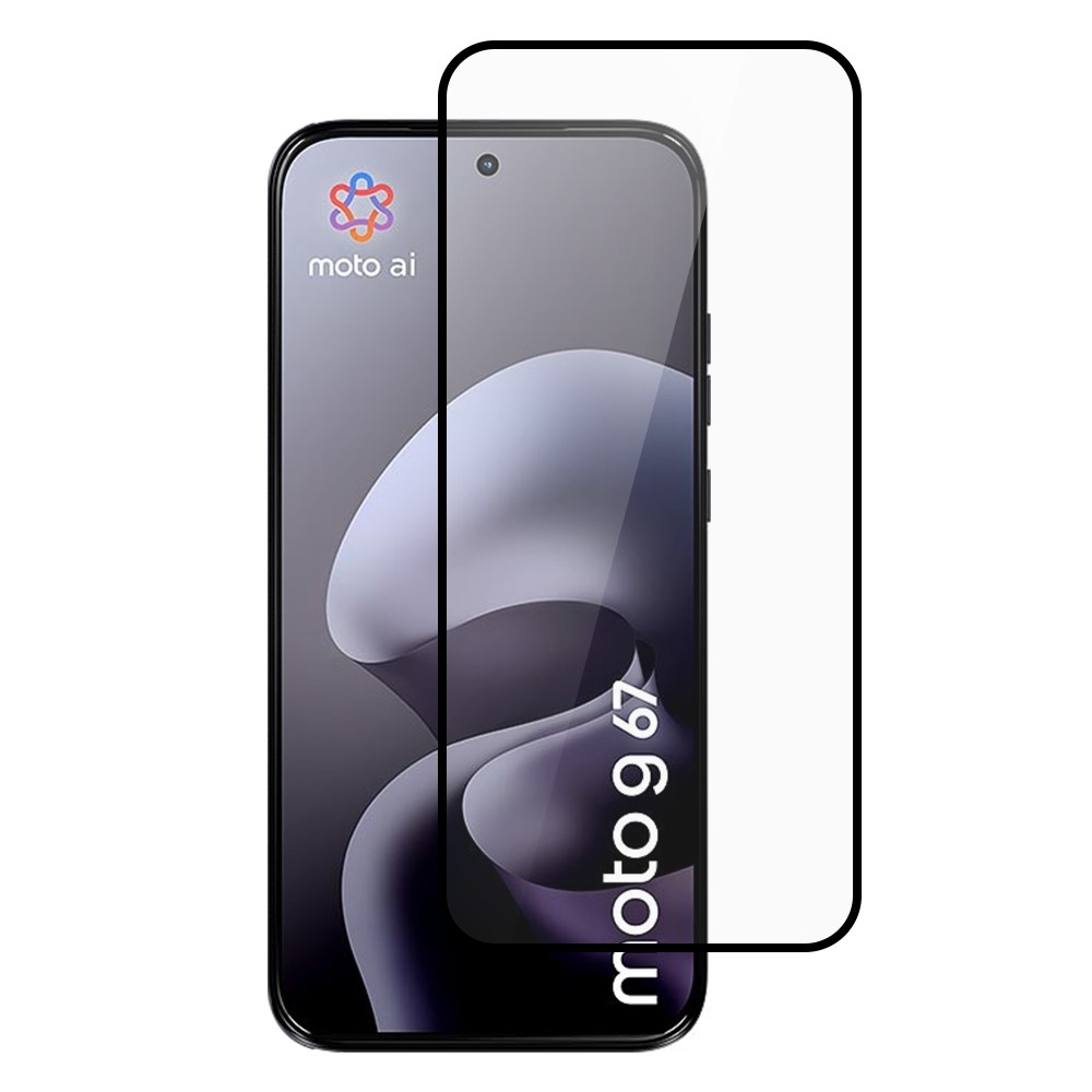 Celoplošné tvrzené sklo na mobil Motorola Moto G87 5G/G77 5G/G67 5G