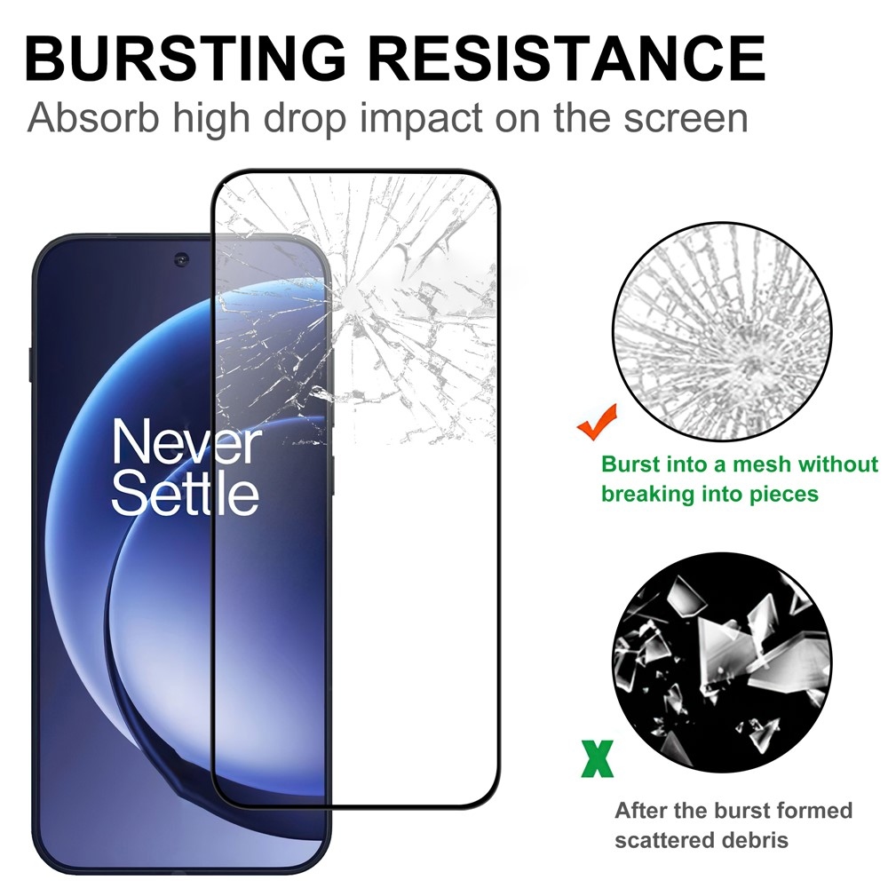 Celoplošné tvrzené sklo na mobil OnePlus 15 5G