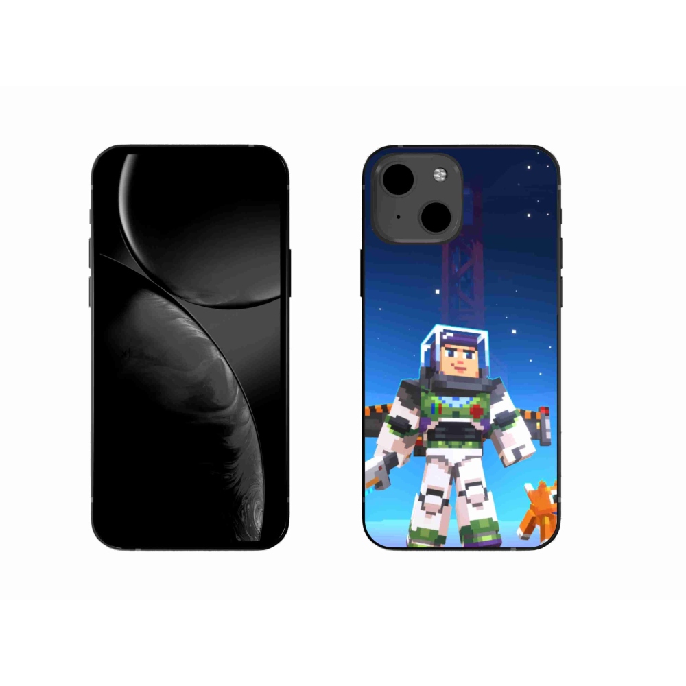 Gelový kryt mmCase na iPhone 13 6.1 - minecraft 2