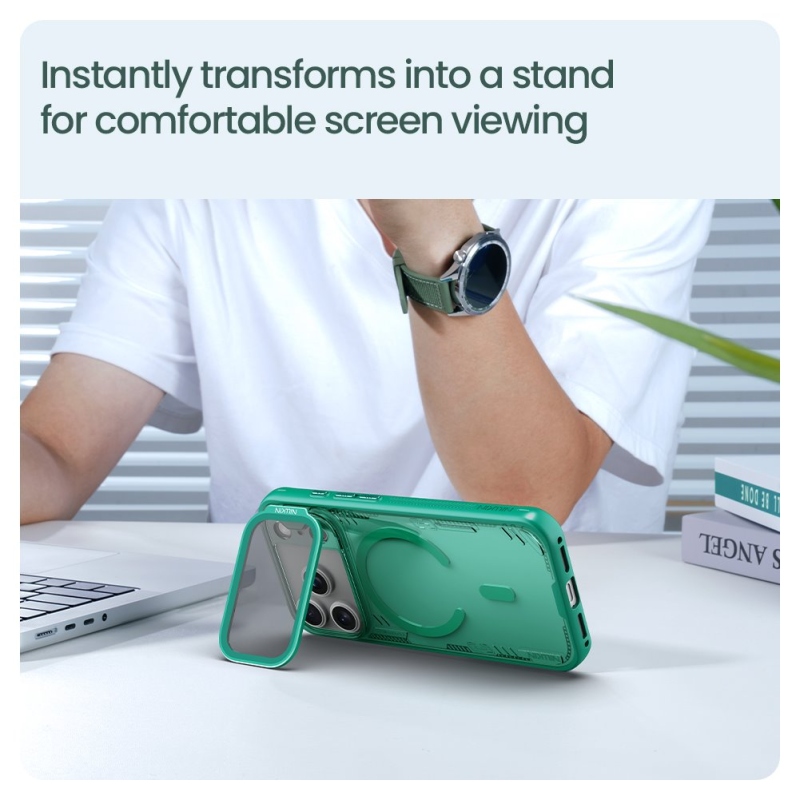 Nillkin Iceblade Prop Magnetic Kryt pro Apple iPhone 17 Pro Green