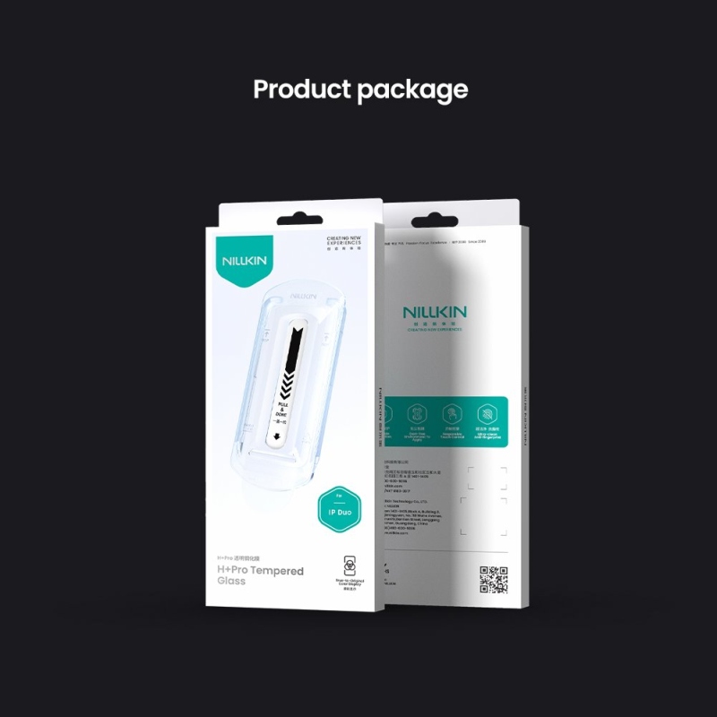 Nillkin Tvrzené Sklo 0.2mm H+ PRO 2.5D pro Apple iPhone Duo (s aplikátorem) (Vnější)