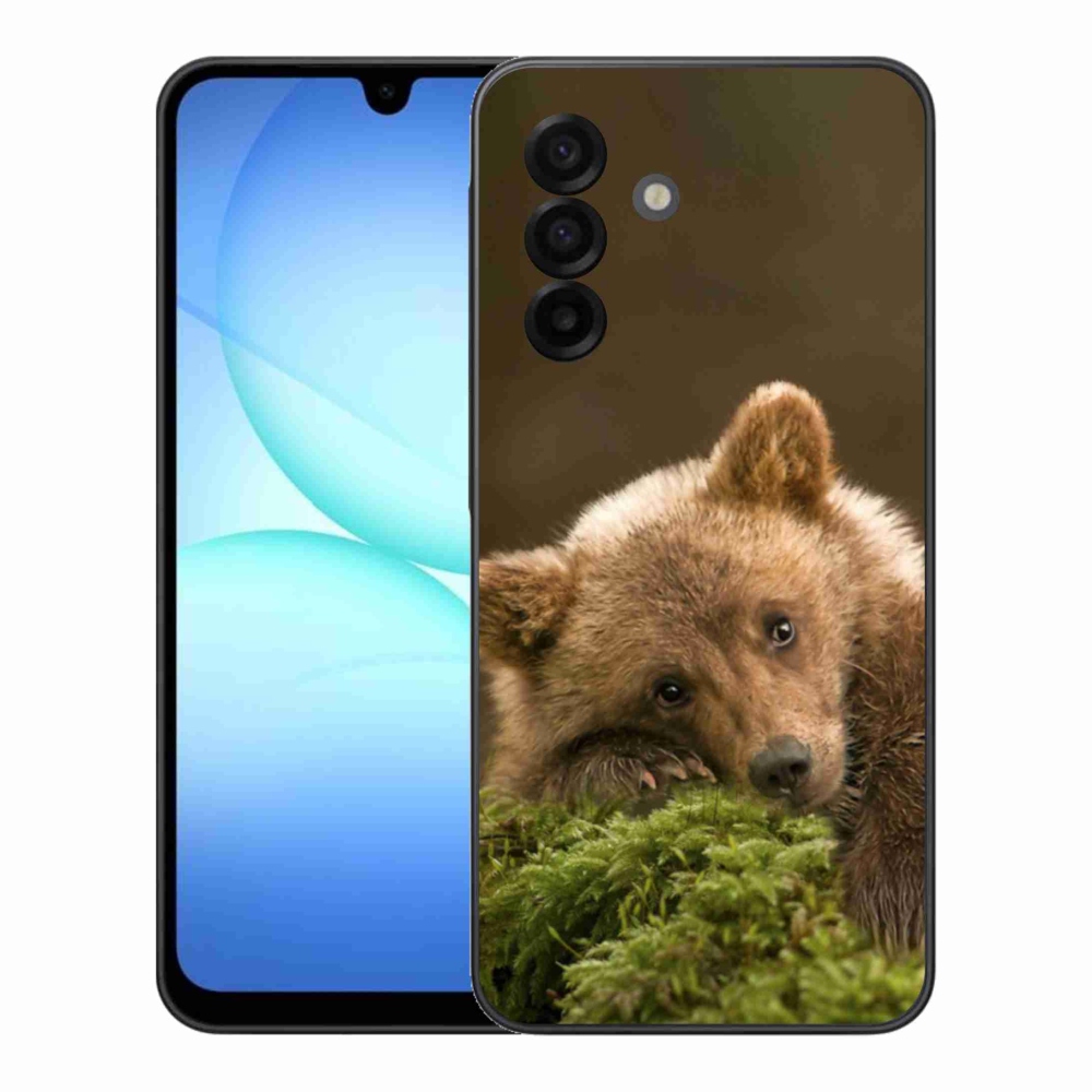 Gelový kryt mmCase na Samsung Galaxy A17 4G/5G - medvěd