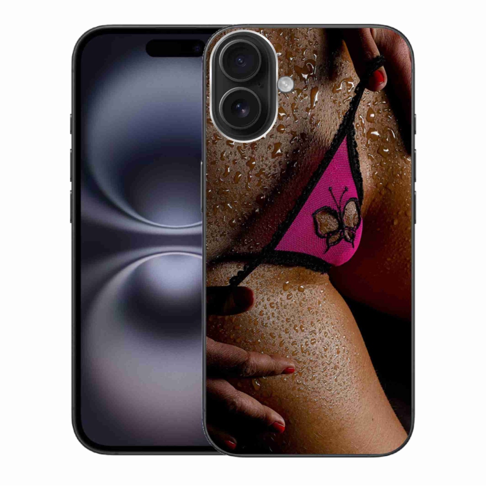 Gelový kryt mmCase na iPhone 16 Plus - sexy žena