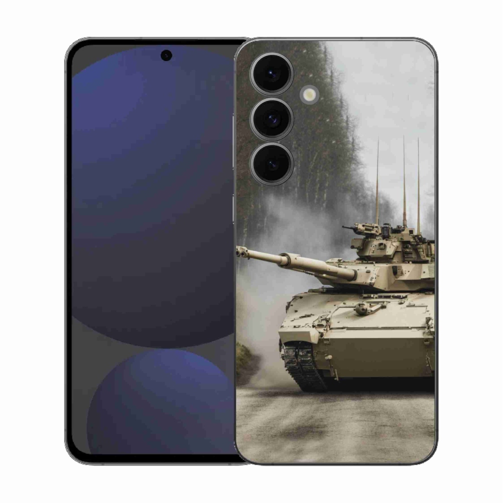 Gelový kryt mmCase na Samsung Galaxy S25 FE - tank 1