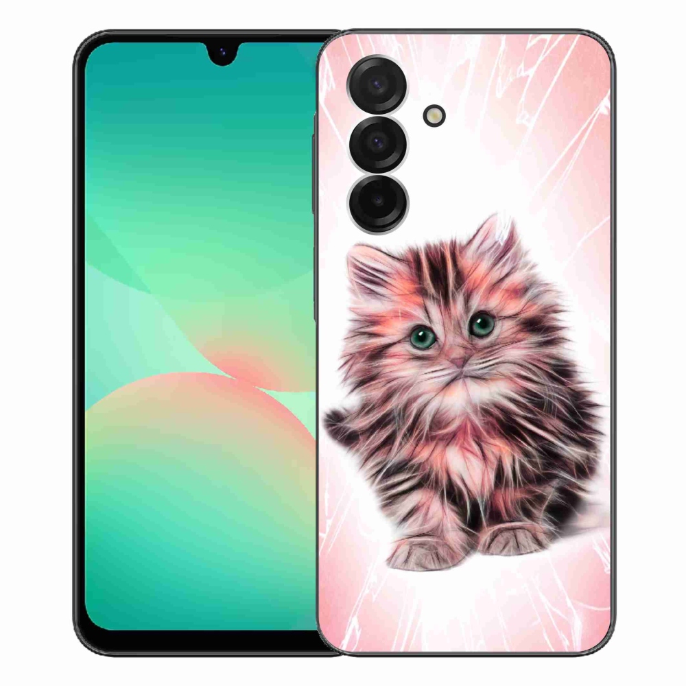 Gelový kryt mmCase na Samsung Galaxy A26 5G - roztomilé kotě