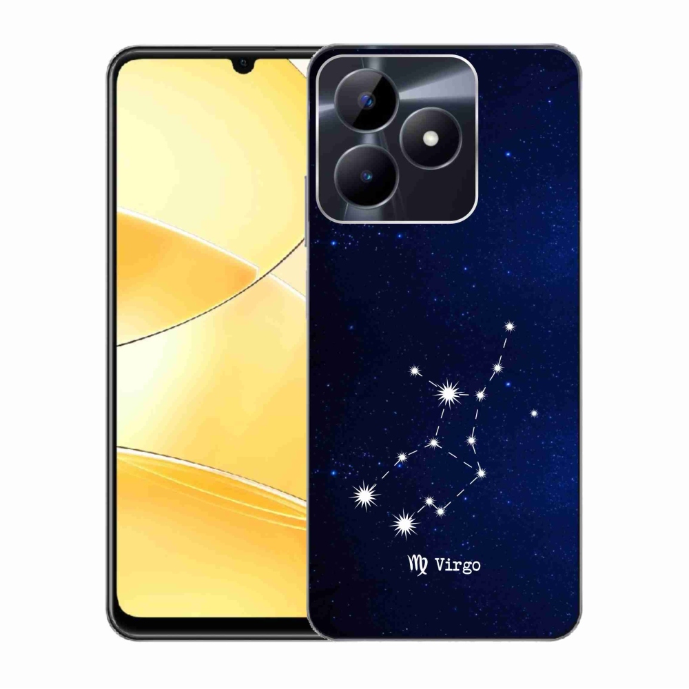 Gelový kryt mmCase na Realme C51/C53 - souhvězdí Panny