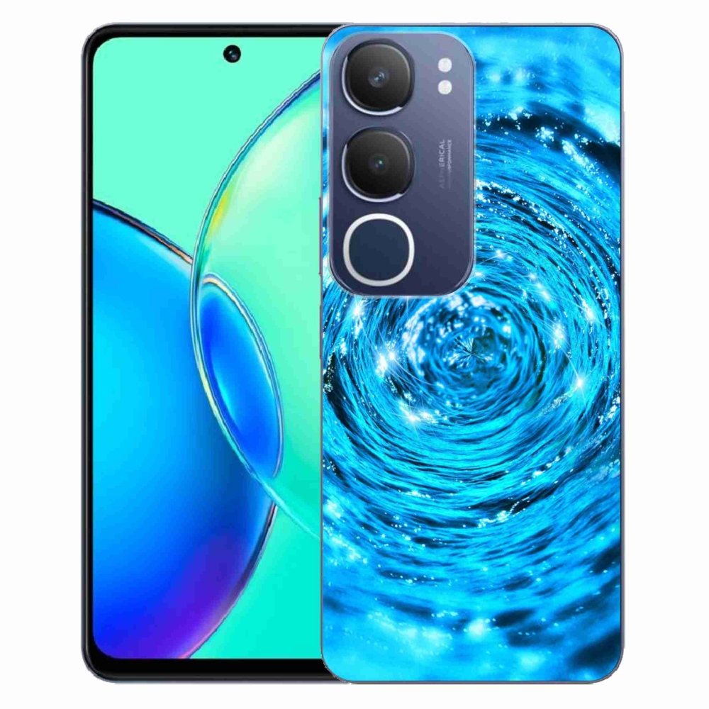 Gelový kryt mmCase na Vivo Y19s - vodní vír