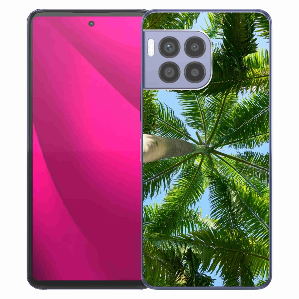 Gelový kryt mmCase na T-Mobile T Phone 2 Pro - palmy