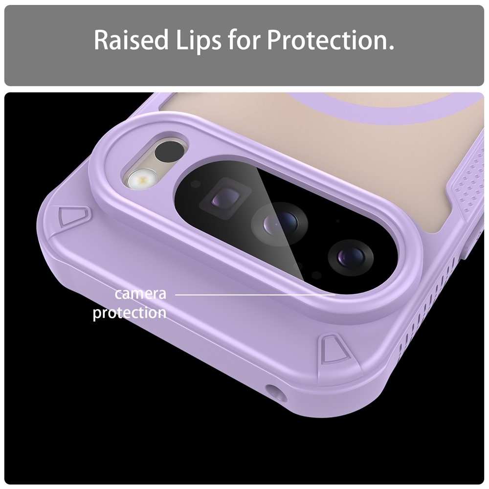 Froste odolný kryt s MagSafe na Google Pixel 10 Pro - fialový