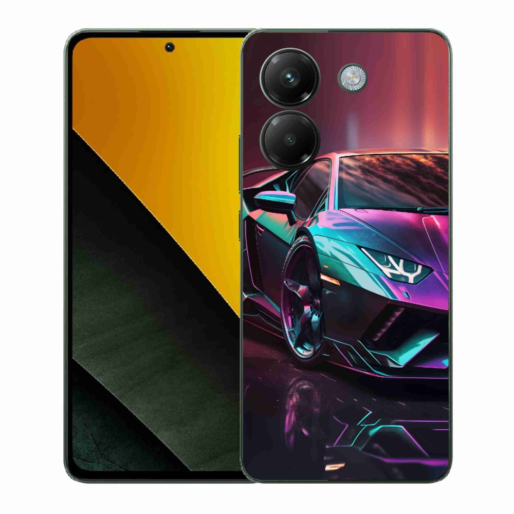 Gelový kryt mmCase na Xiaomi Poco M7 Pro 5G - auto 8