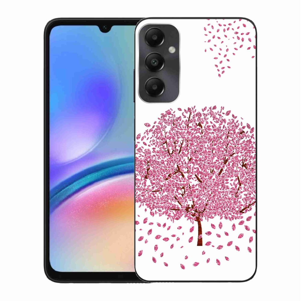 Gelový kryt mmCase na Samsung Galaxy A05s - kreslený strom s listy
