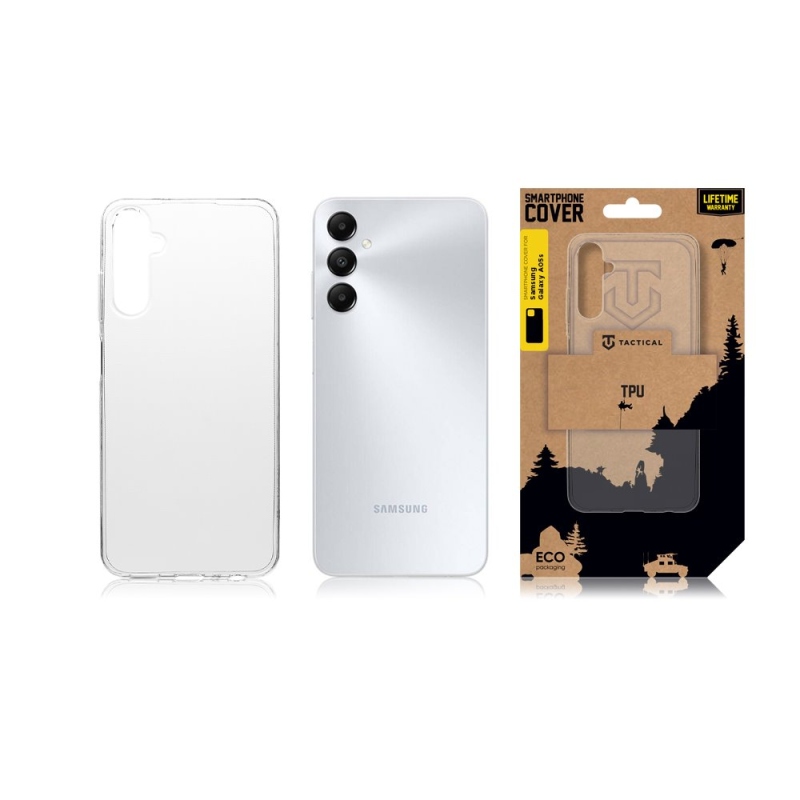 Tactical TPU Kryt pro Samsung Galaxy A05s Transparent
