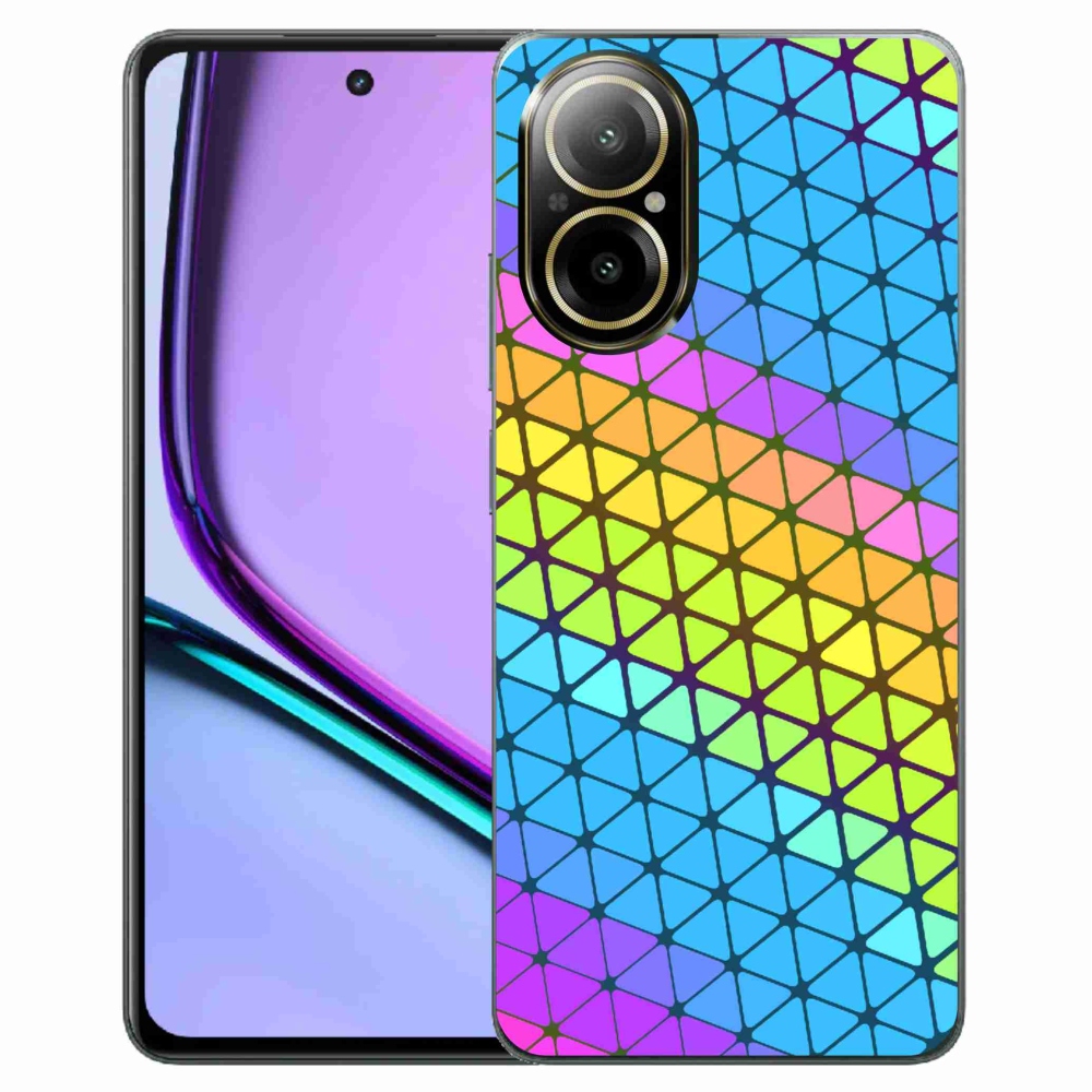 Gelový kryt mmCase na Realme C67 - abstraktní motiv 16