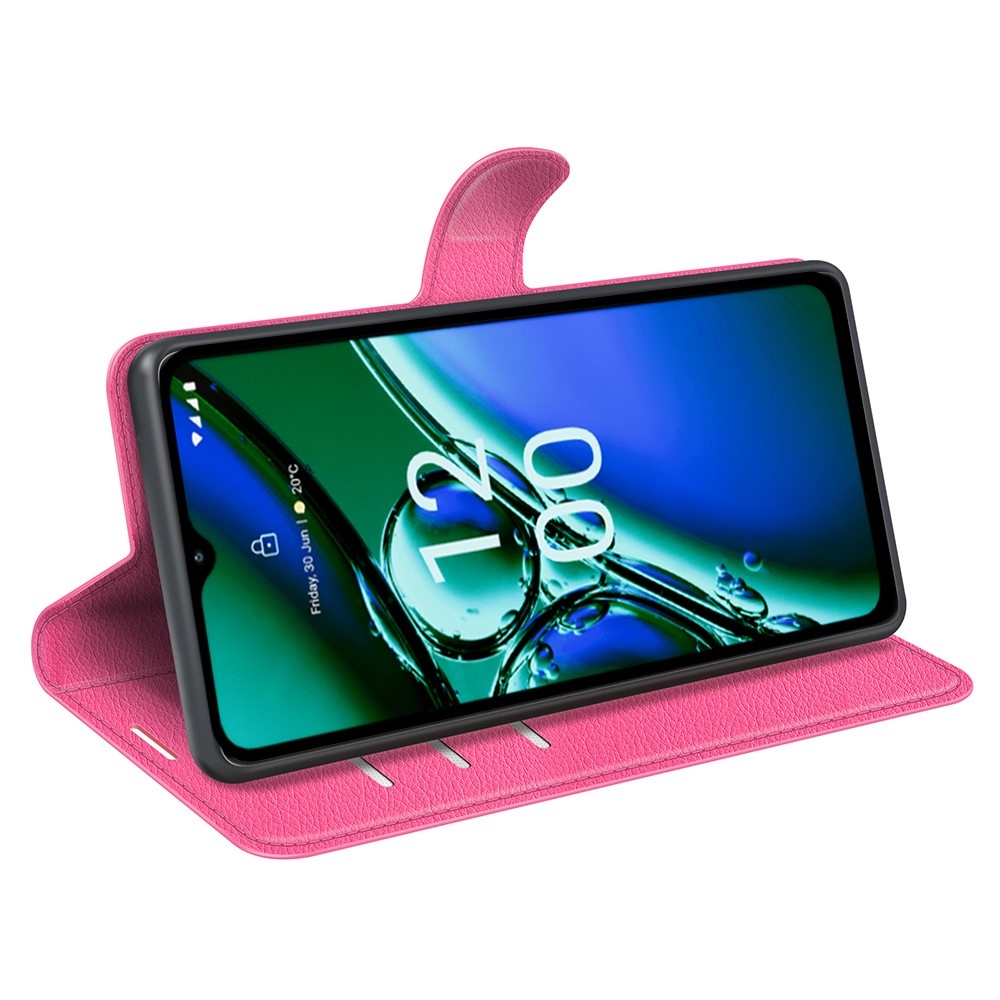 Litchi knížkové pouzdro na Nokia G42 - rose