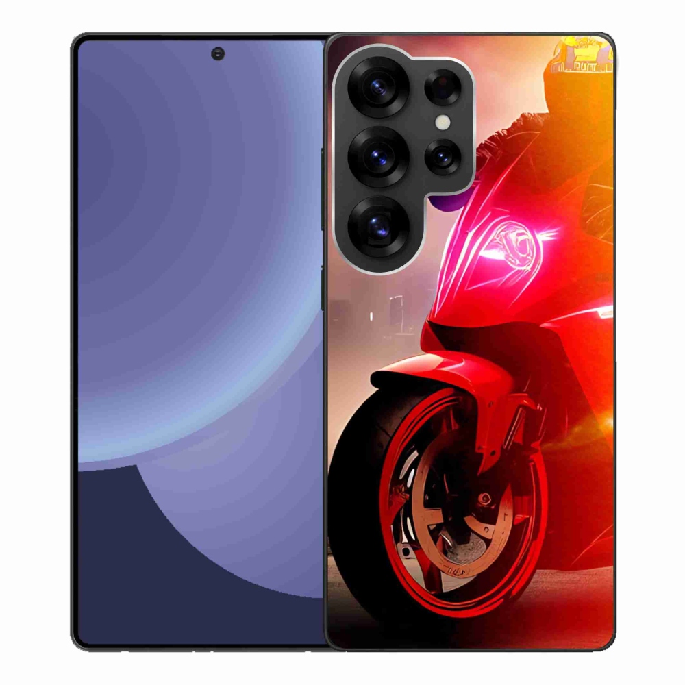 Gelový kryt mmCase na Samsung Galaxy S25 Ultra - motorka