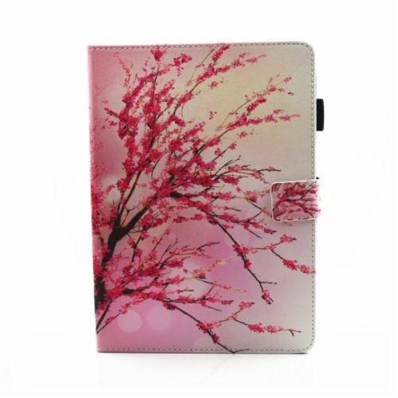 Charmi PU kožené pouzdro na iPad Pro 9.7 - kvetoucí keř
